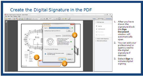 Create Digital Signature in the PDF