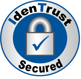 IdenTrust Secured logo seal