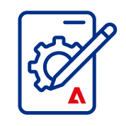 Digital Signing and Sealing Icon