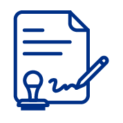 Digital Signing and Sealing Icon