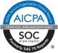 AICPA SOC certificate badge