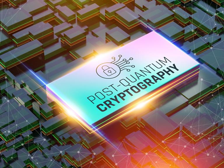 chip with Post Quantum cryptography on it