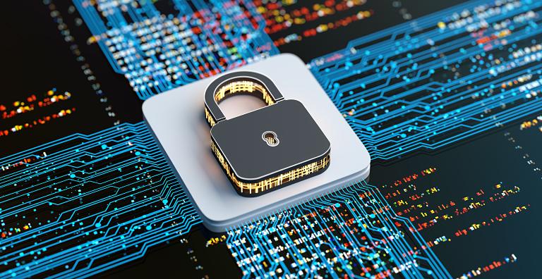 Lock at a digital crossroad